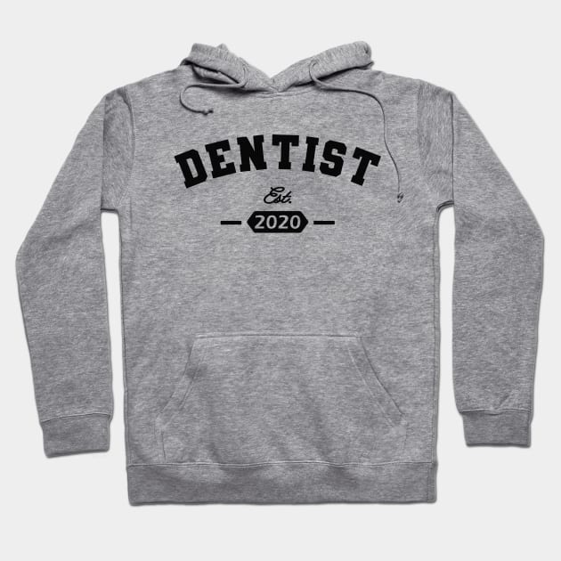 Dentist Est. 2020 Hoodie by KC Happy Shop